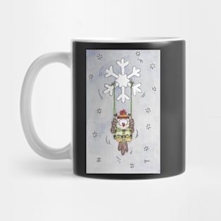 Snowflake Owl Mug